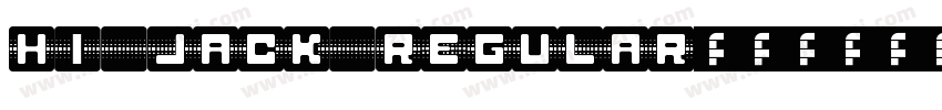 Hi Jack Regular字体转换